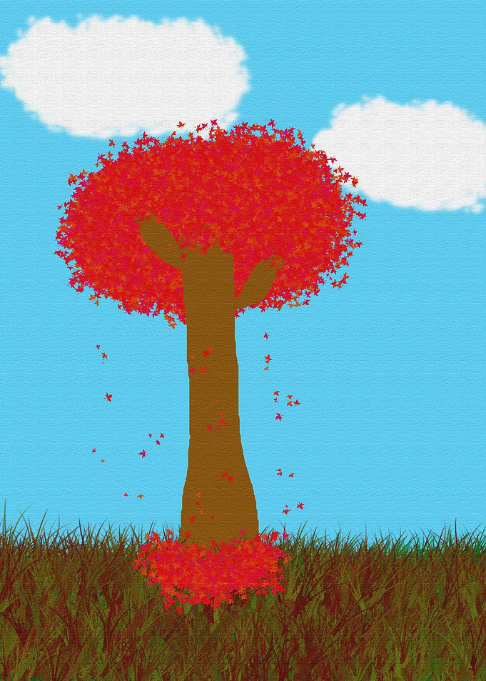 Fall Leaves Painting