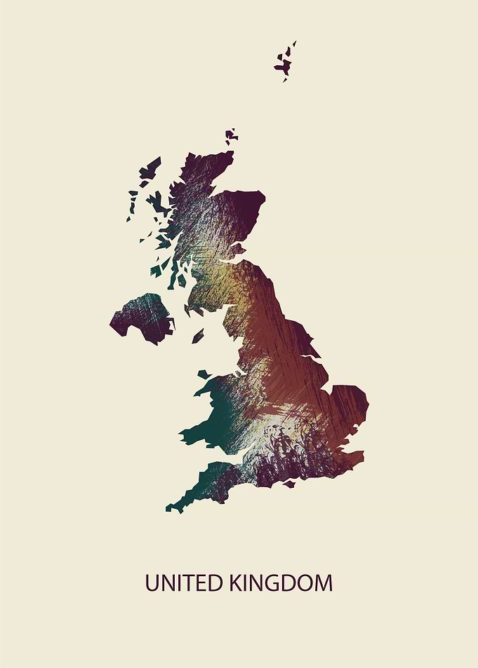 United Kingdom map