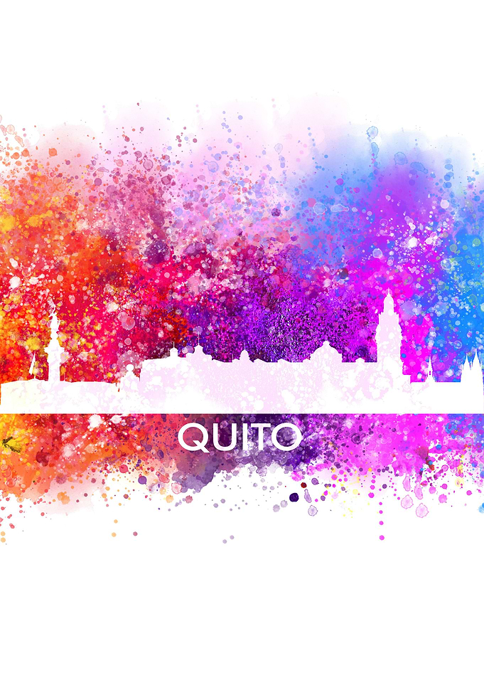 quito color cityscape
