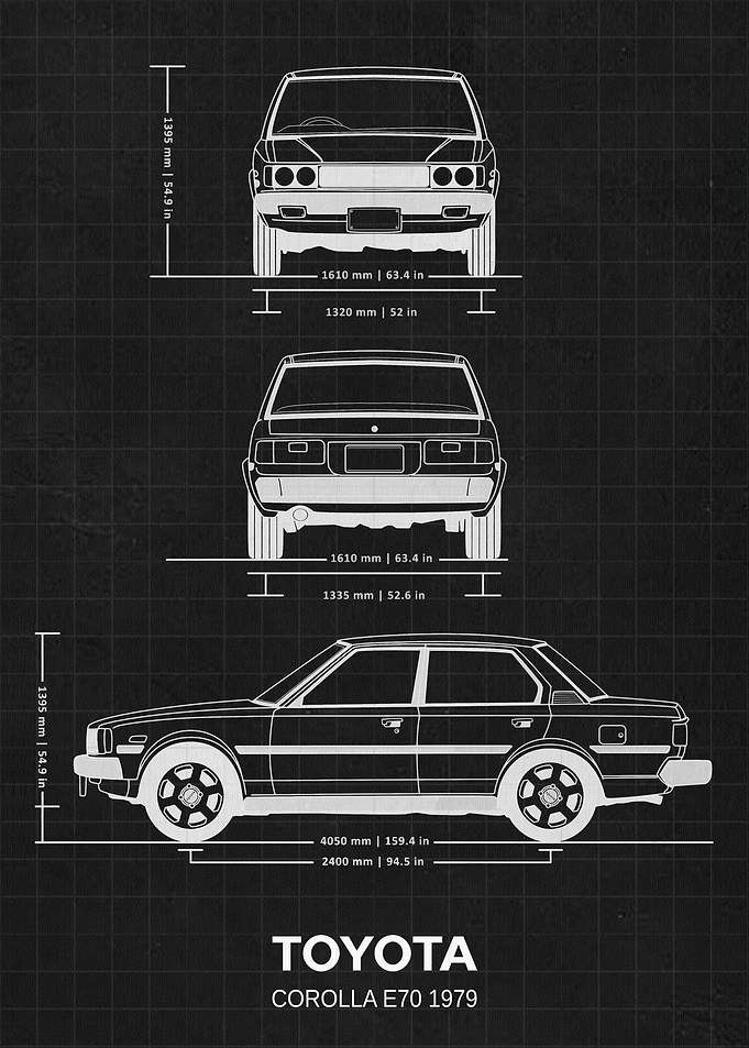 Toyota Corolla E70 1979