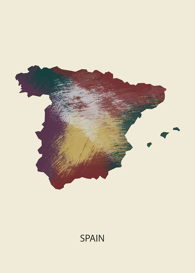 Spain map