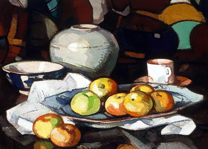 Still Life with Apples