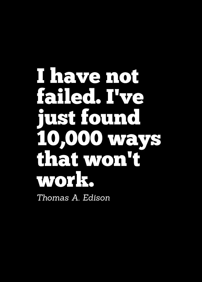 Alva Edison Quote