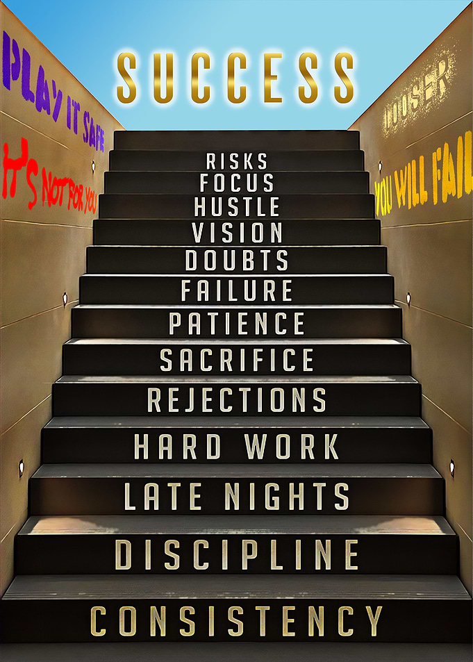 Success Stairs