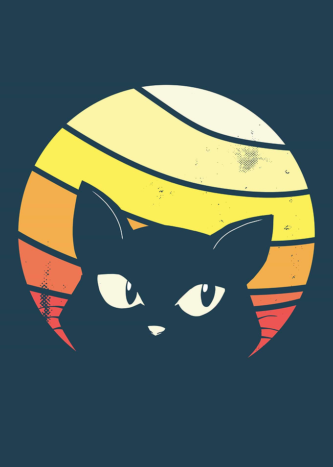 Retro Cat