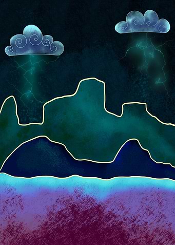 Mysterious hills