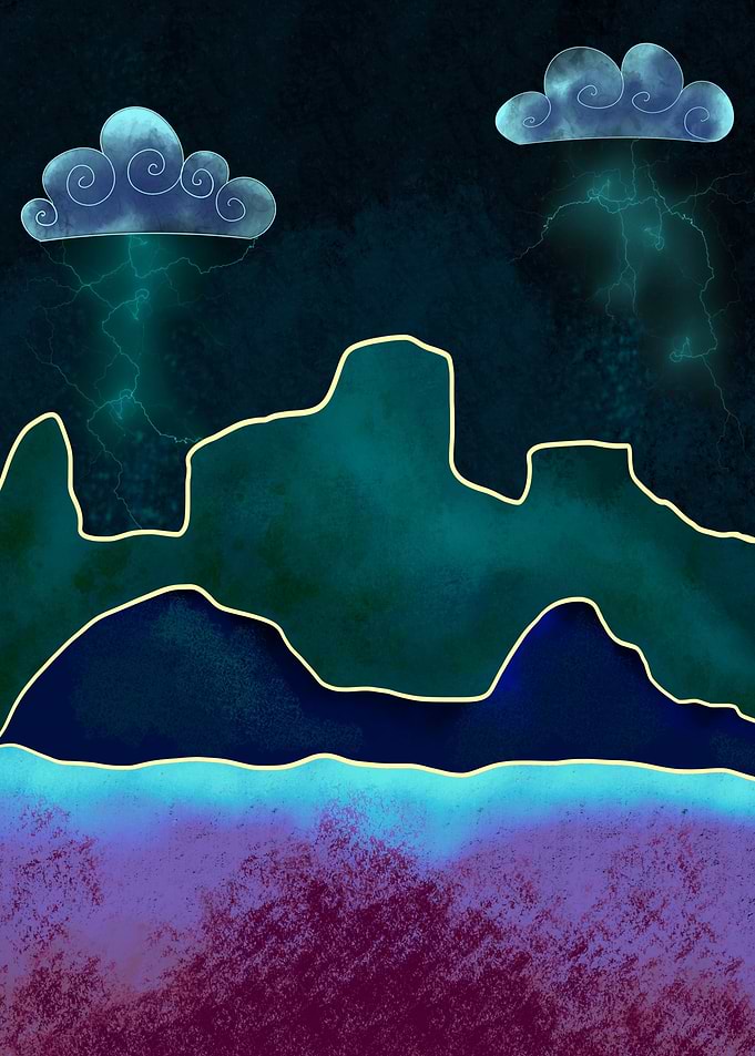Mysterious hills