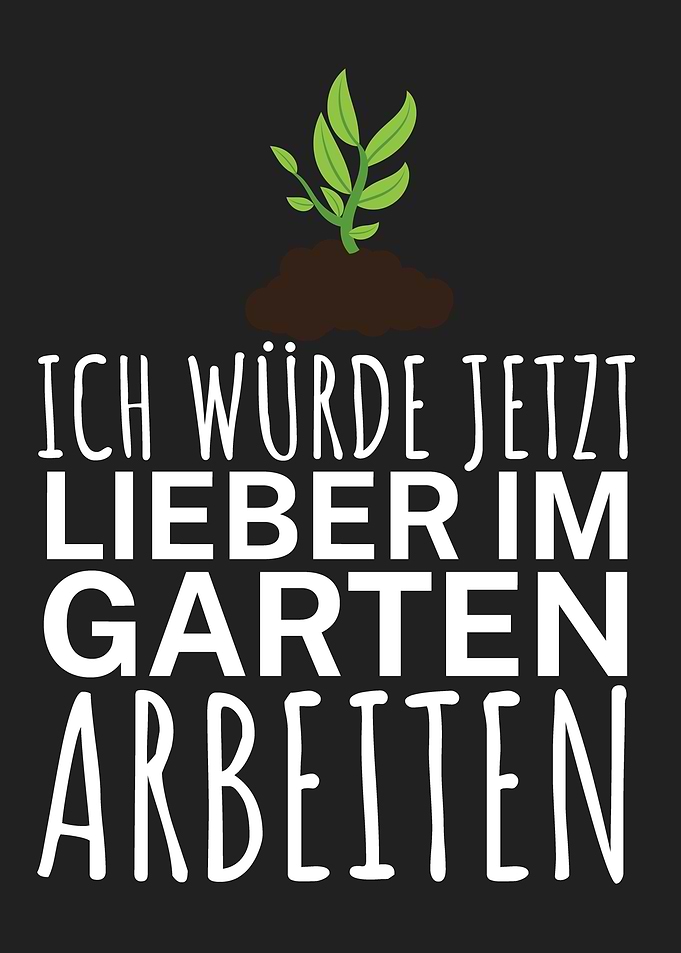 Garten arbeiten