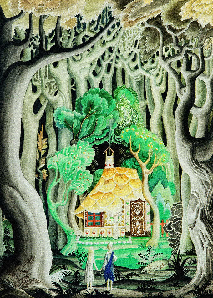 Hansel and Gretel in Woods