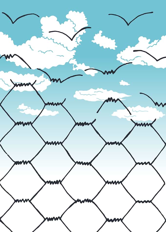 Free as a bird Cloud Fence