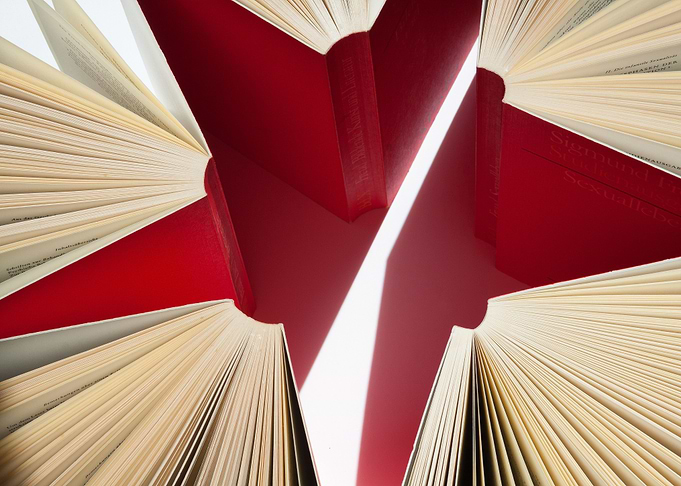 book cover red