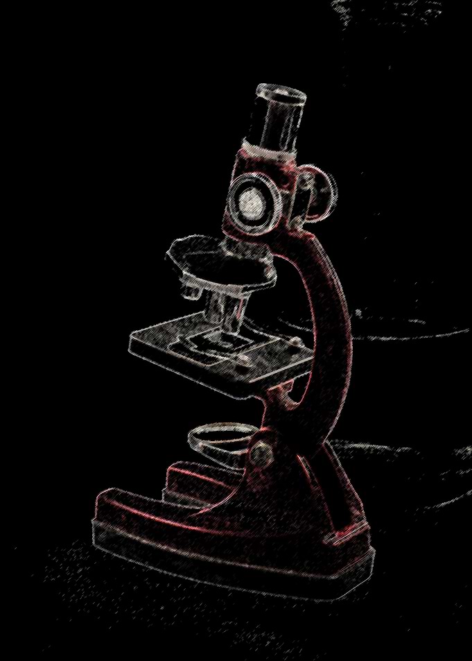 Illustration of microscope