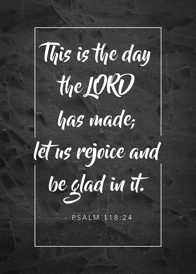 Psalm 118 verse 24