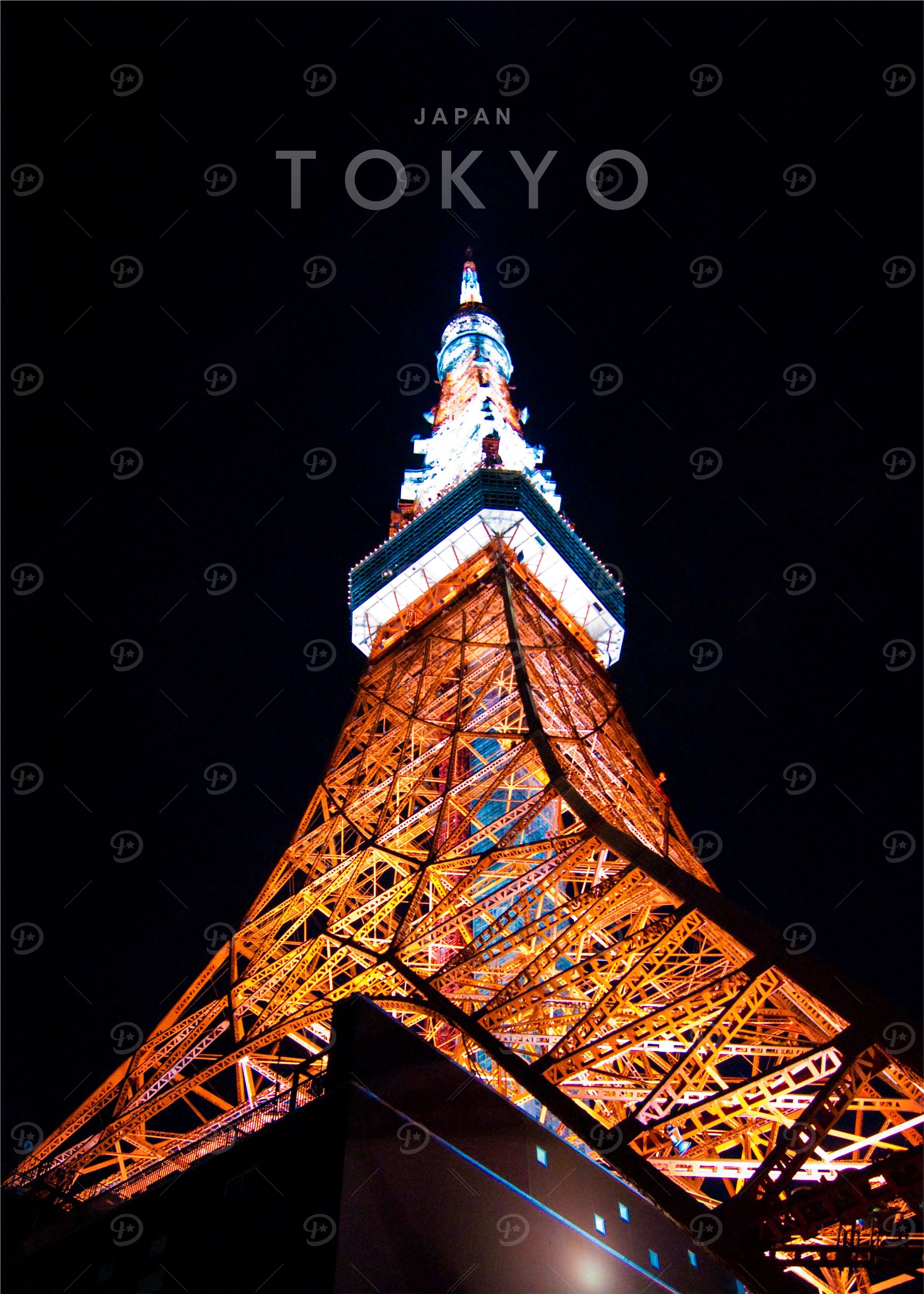 Tokyo city night