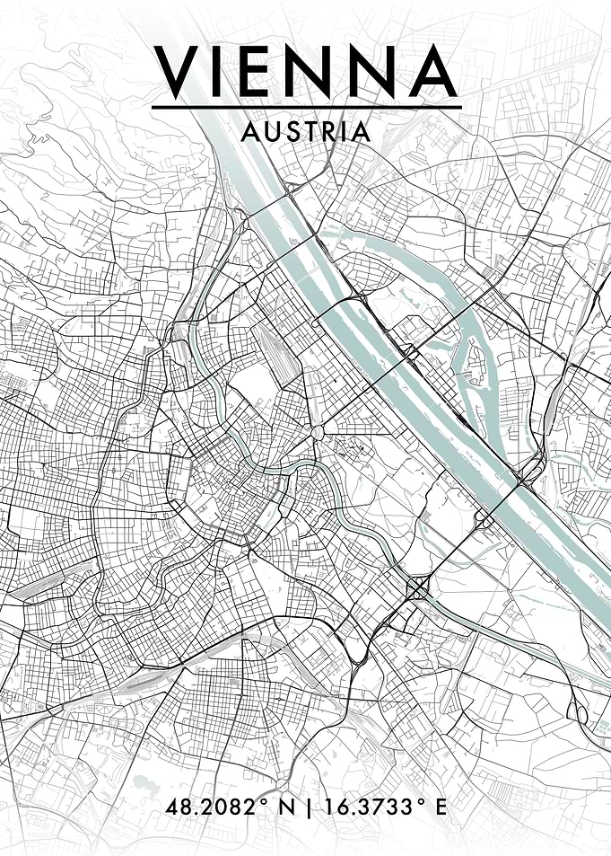 Vienna City Map