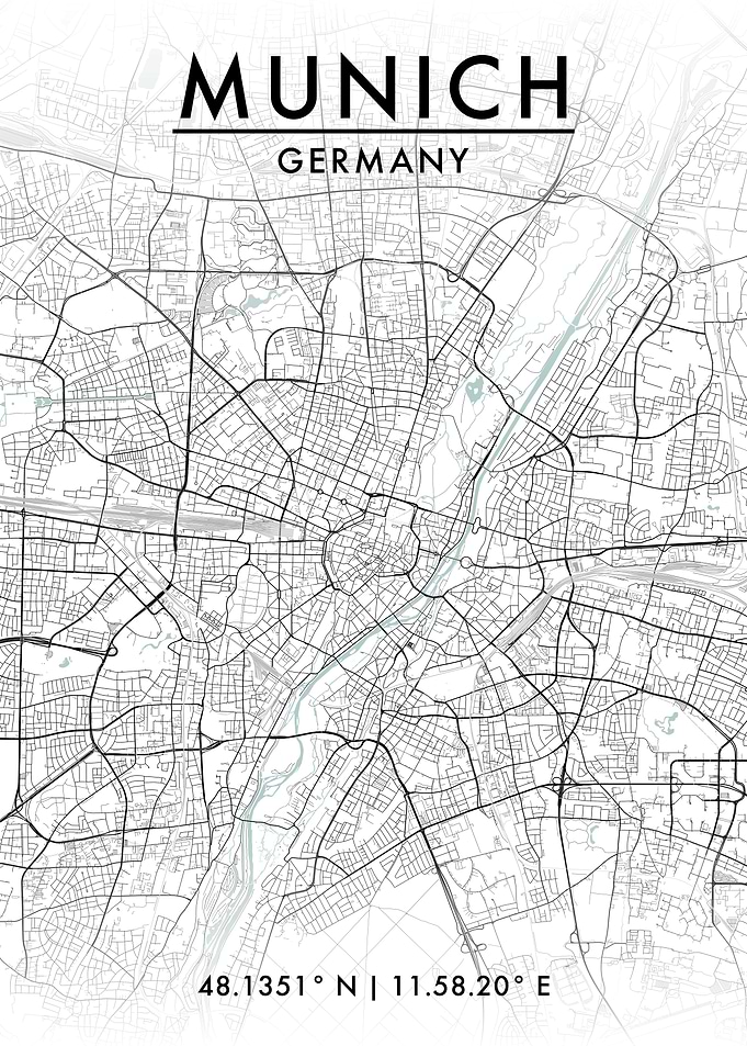 Munich City Map