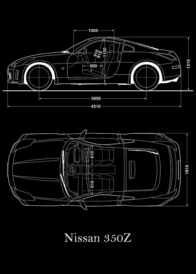 Nissan 350Z Blueprint