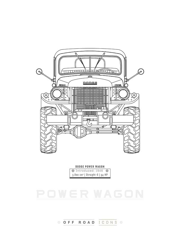 Power Wagon BW