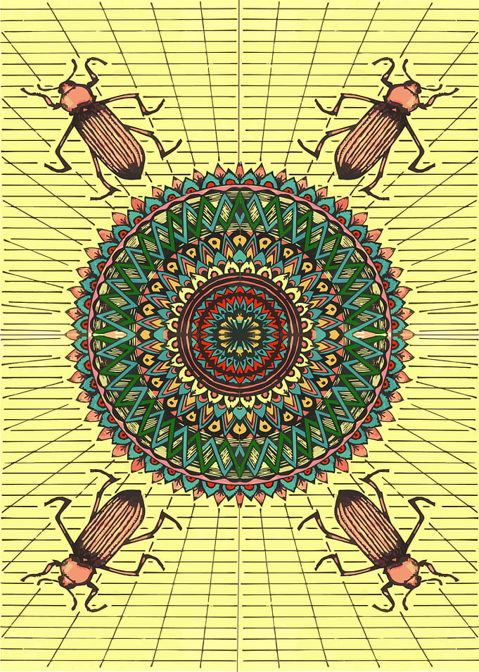 bug mandala