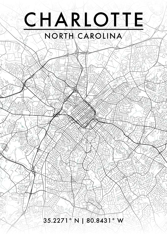 Charlotte City Map