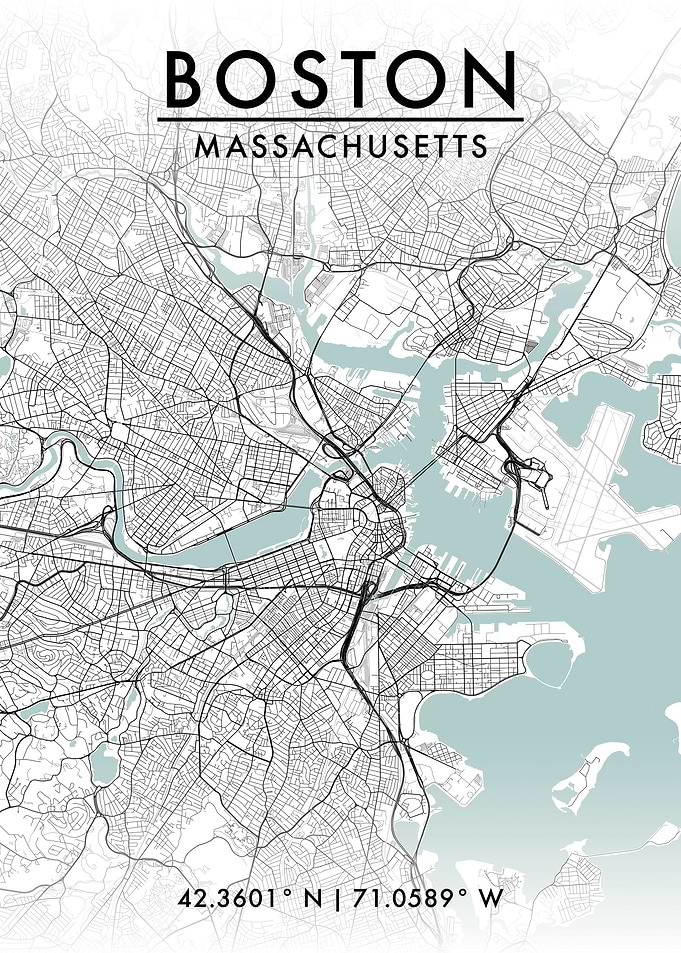 Boston City Map