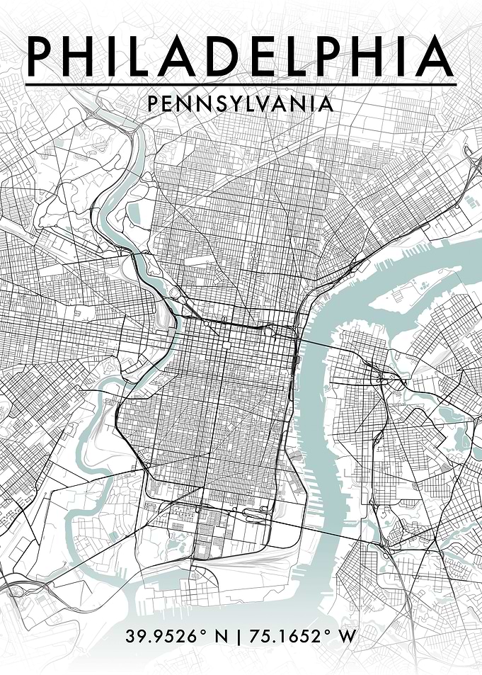Philadelphia City Map
