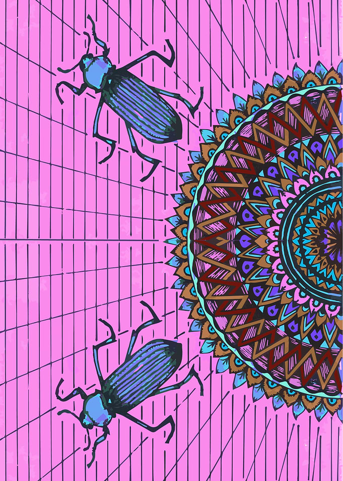 neon bugs