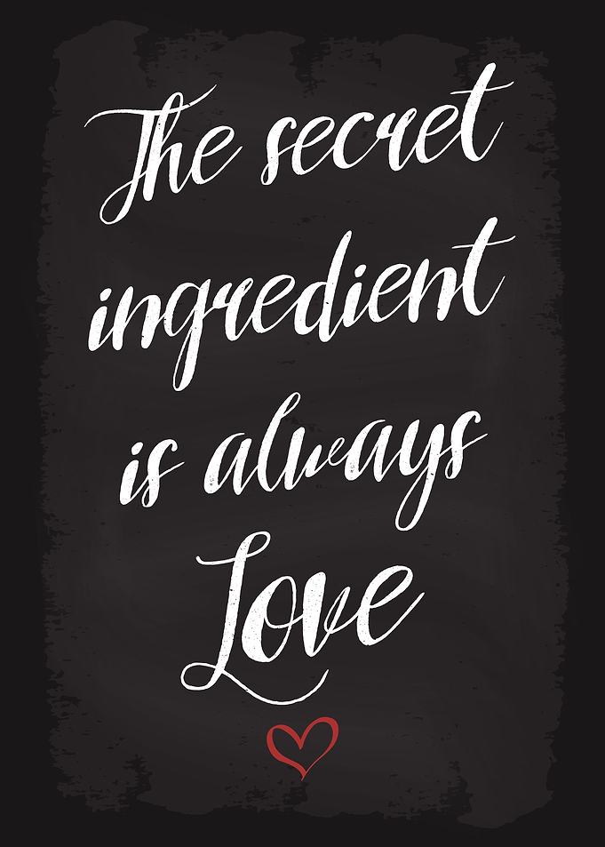 The secret ingredient Love