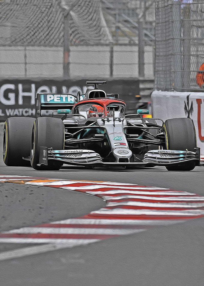 Lewis Hamilton W10 Monaco