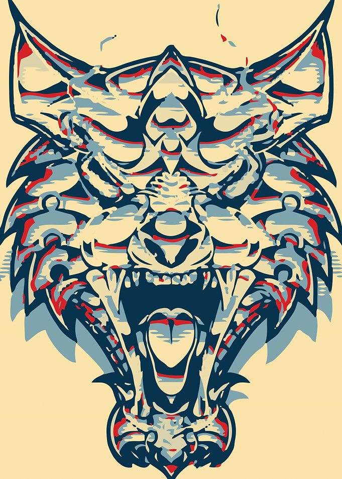 Tiger Popart