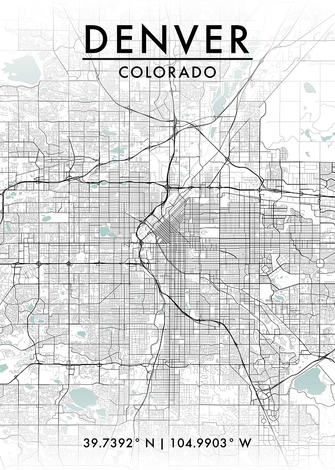 Denver City Map