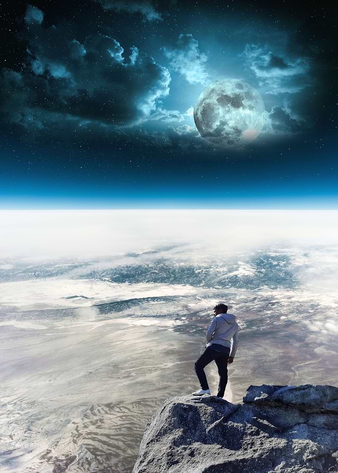 View from the very top