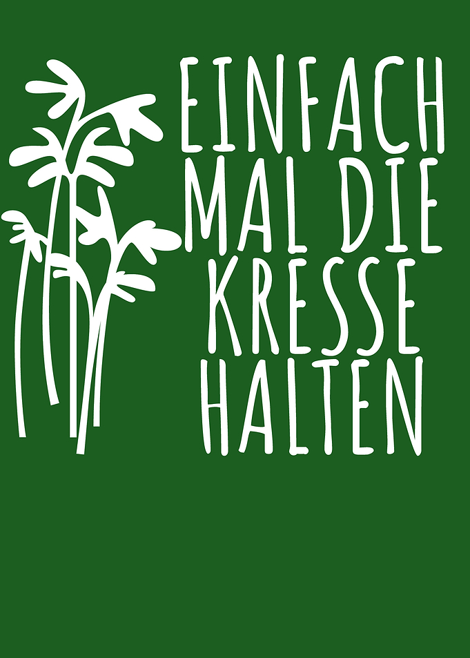 Kresse halten