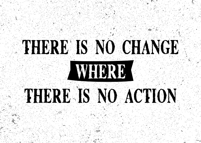 THERE IS NO CHANGE