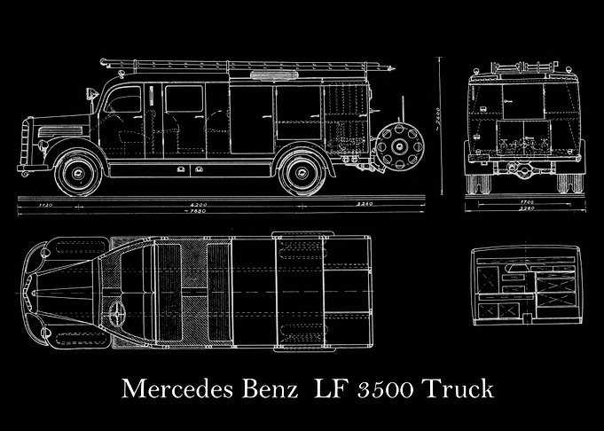 Mercedes Benz LF Truck