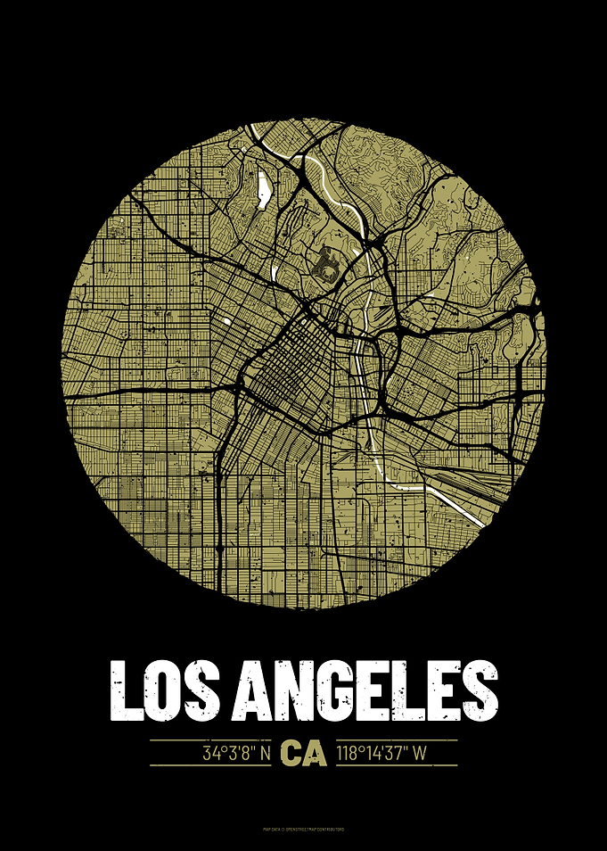 Los Angeles City Map