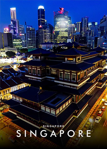Singapore night view