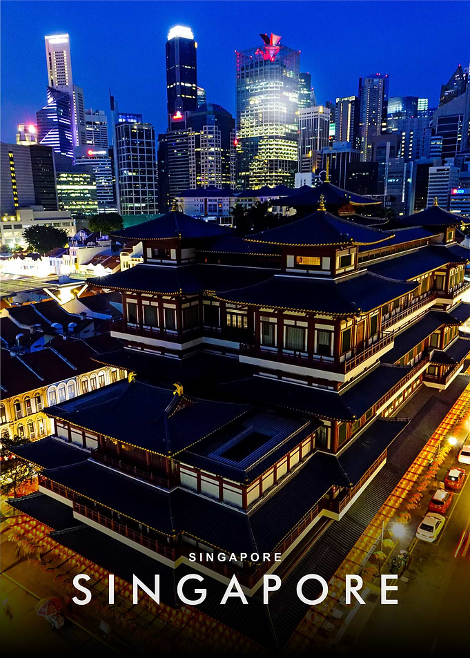 Singapore night view