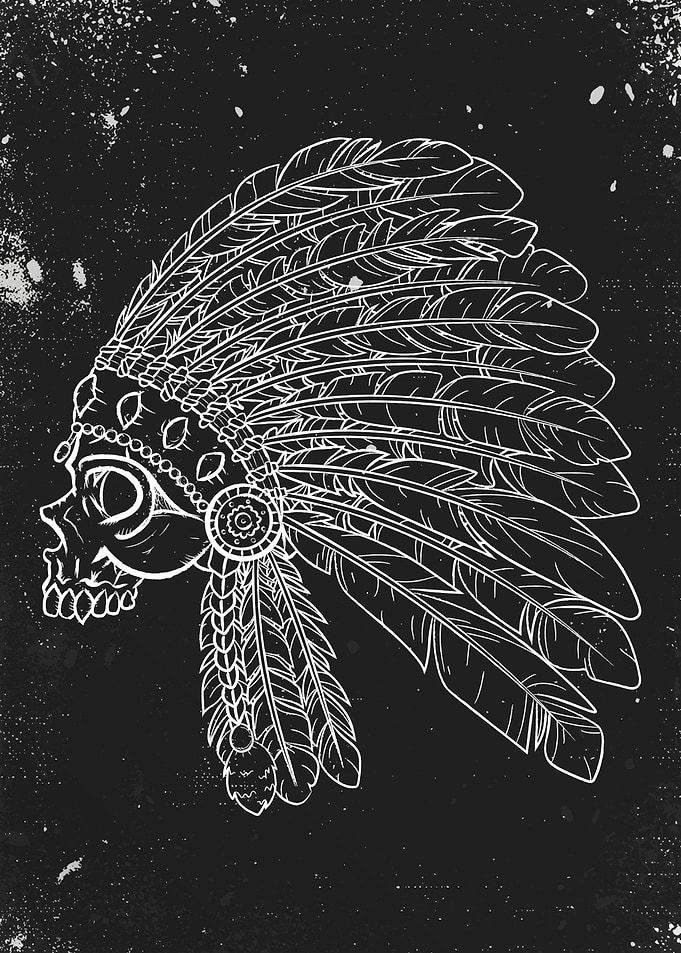 Indian skull