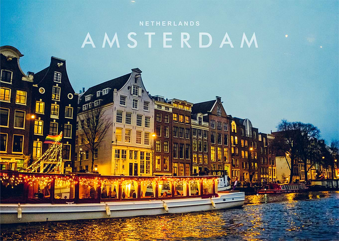 Amsterdam night view