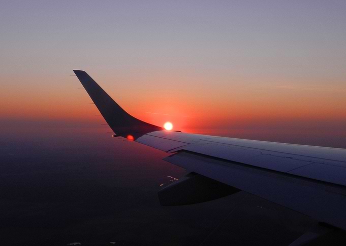 On a wing