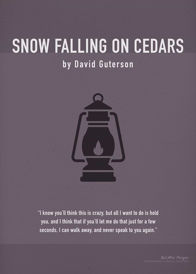 Snow Falling on Cedars Art