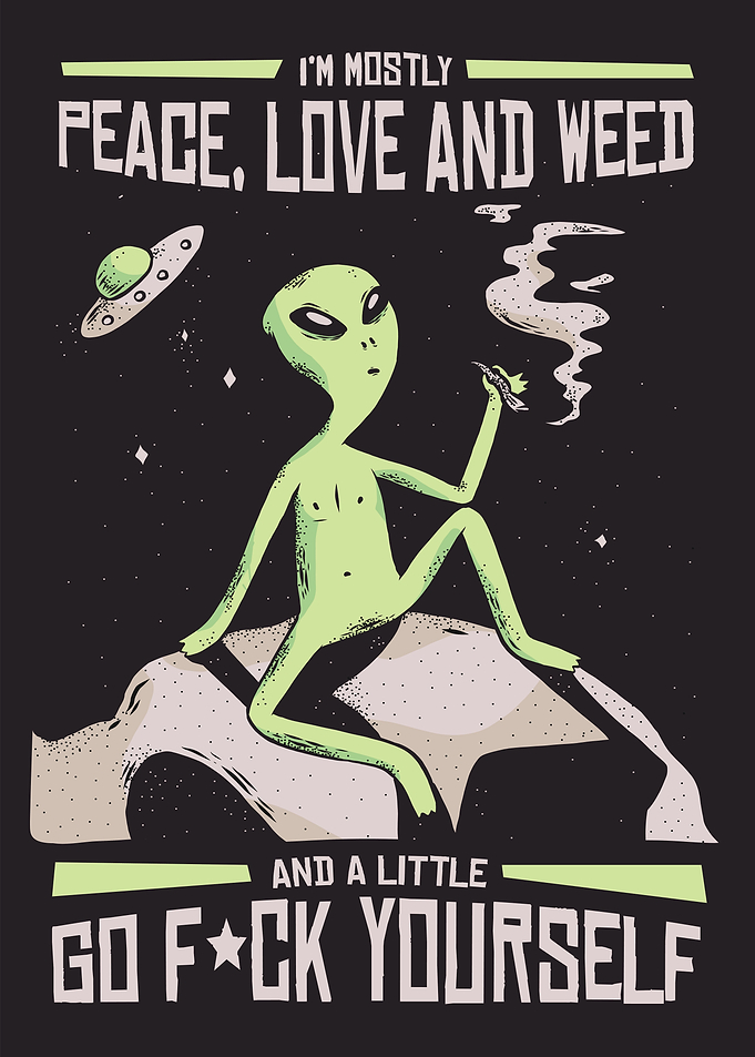 Alien Peace Man