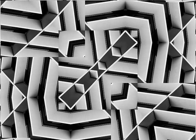 Abstract Black background
