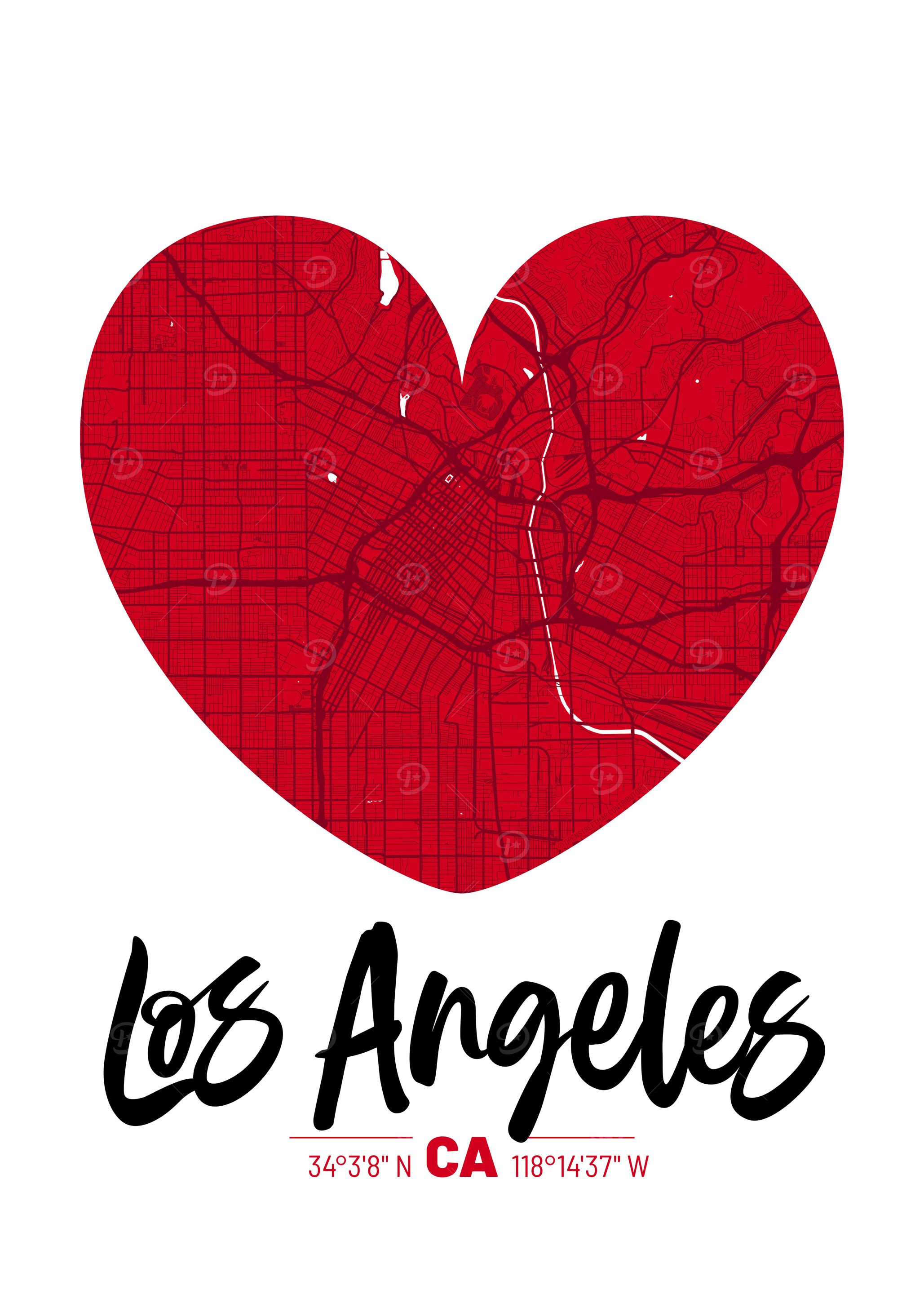 Los Angeles City Map