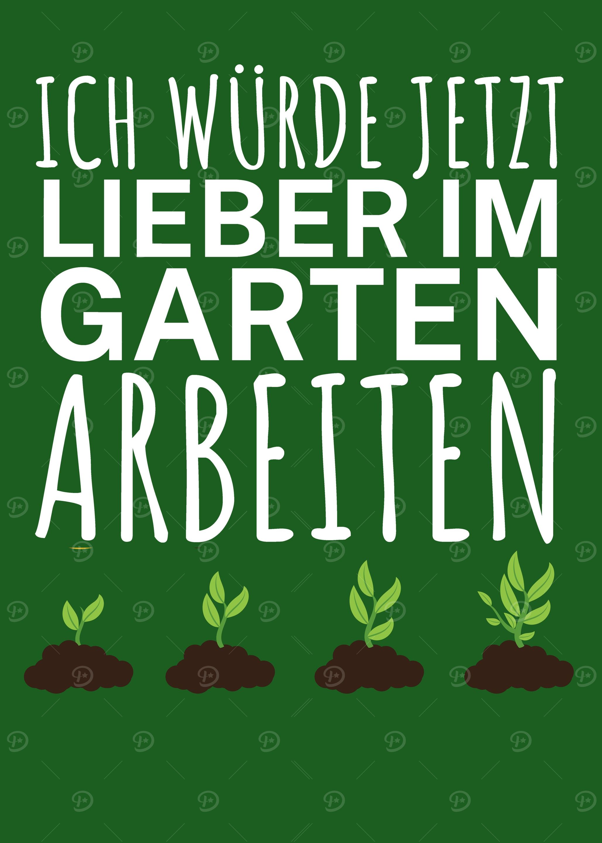 Garten arbeiten