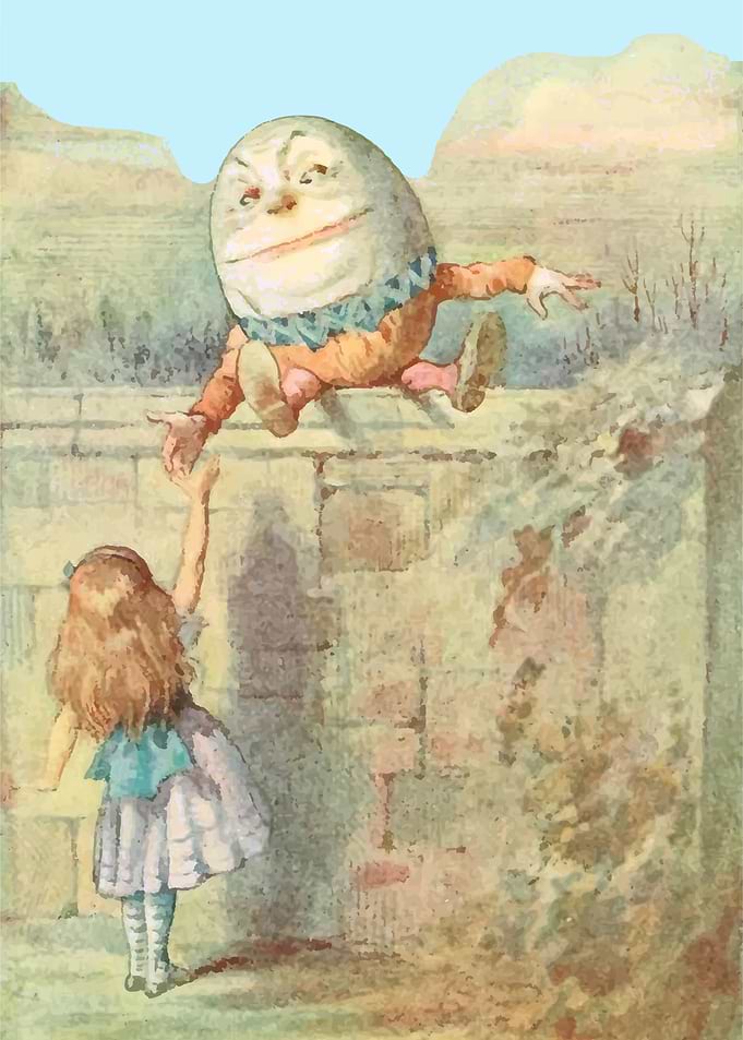 Alice And Humpty Dumpty