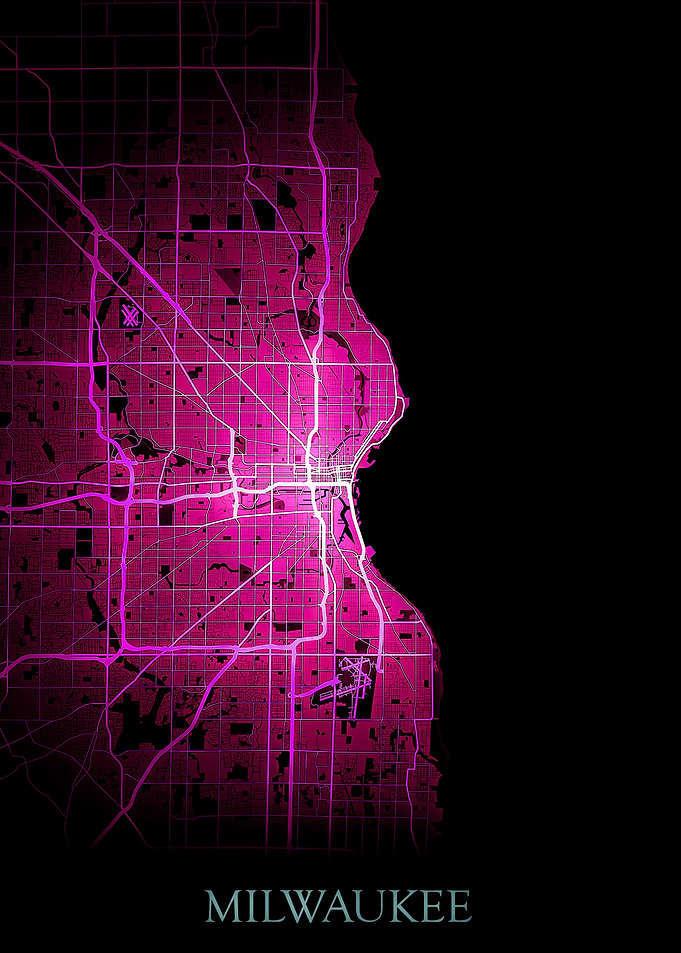 Milwaukee City map
