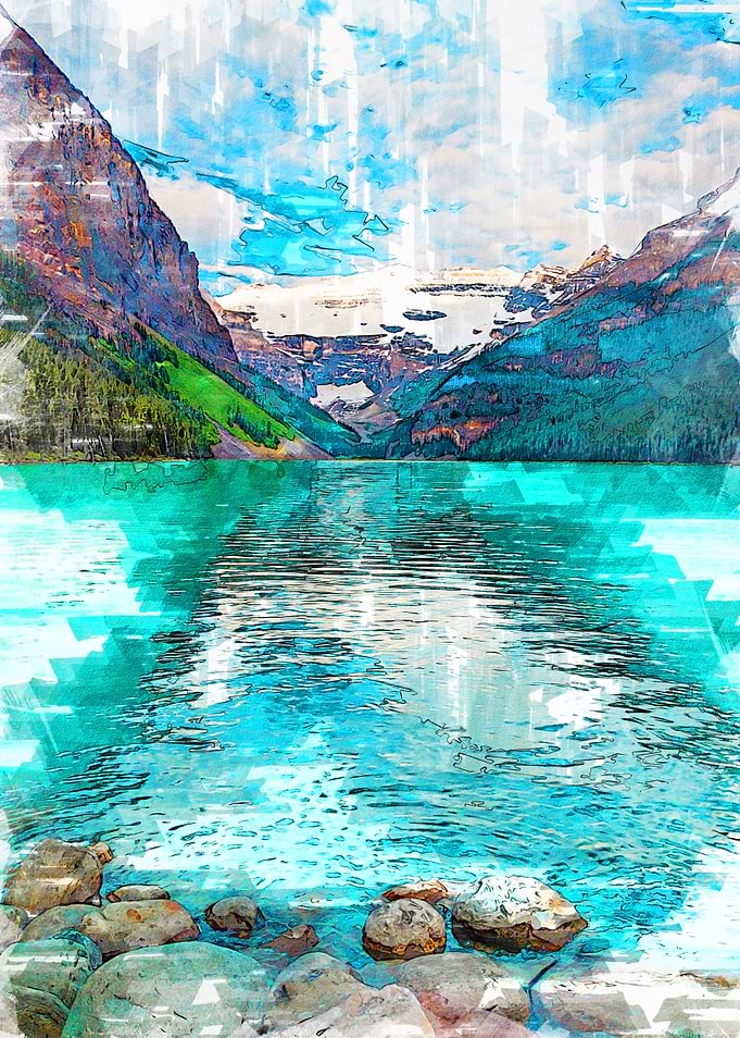 Lake Louise Canada Marker