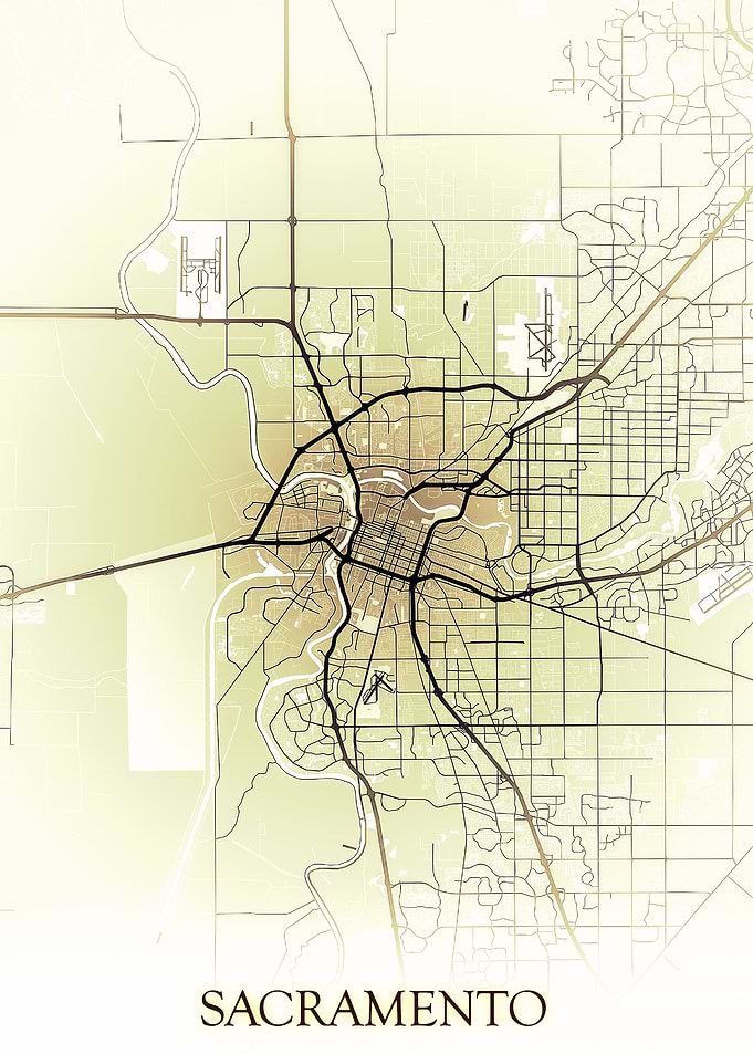 Sacramento City Map